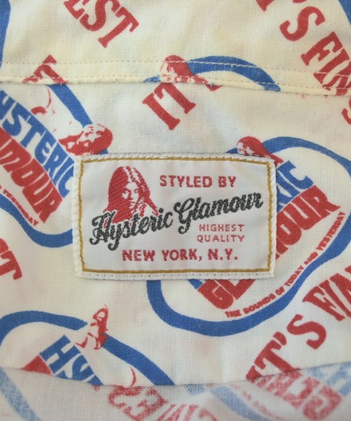 HYSTERIC GLAMOUR（ヒステリックグラマー）カジュアルシャツ 白 サイズ:L メンズ/2200659474162