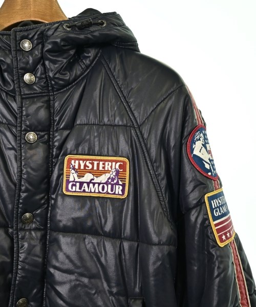 HYSTERIC GLAMOUR（ヒステリックグラマー）ダウンジャケット/ダウンベスト 紺 サイズ:S メンズ/2200660837017