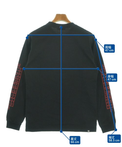 HYSTERIC GLAMOUR（ヒステリックグラマー）Tシャツ・カットソー 黒 サイズ:S メンズ/2200660837024