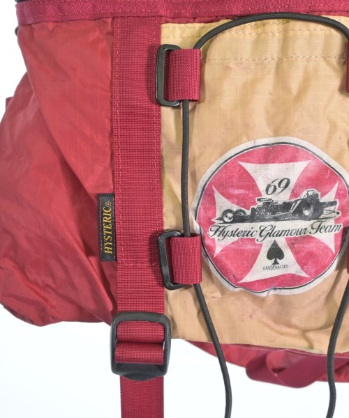 HYSTERIC GLAMOUR（ヒステリックグラマー）バックパック・リュック 赤 サイズ:- メンズ/2200660898032