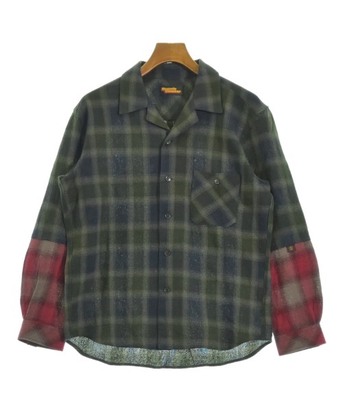 HYSTERIC GLAMOUR(ヒステリックグラマー)カジュアルシャツ カーキ サイズ:F/2200660898056