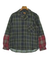 HYSTERIC GLAMOUR（ヒステリックグラマー）カジュアルシャツ カーキ サイズ:F メンズ/2200660898056