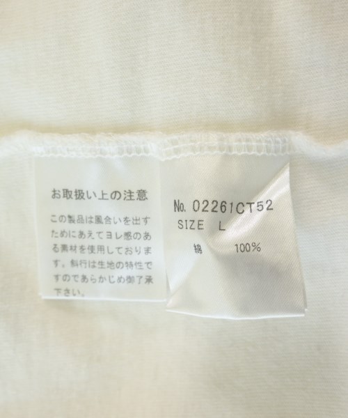 HYSTERIC GLAMOUR（ヒステリックグラマー）Tシャツ・カットソー 白 サイズ:L メンズ/2200712911030