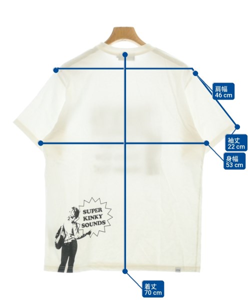 HYSTERIC GLAMOUR（ヒステリックグラマー）Tシャツ・カットソー 白 サイズ:L メンズ/2200712911030
