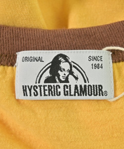 HYSTERIC GLAMOUR（ヒステリックグラマー）タンクトップ 黄 サイズ:F メンズ/2200713822038