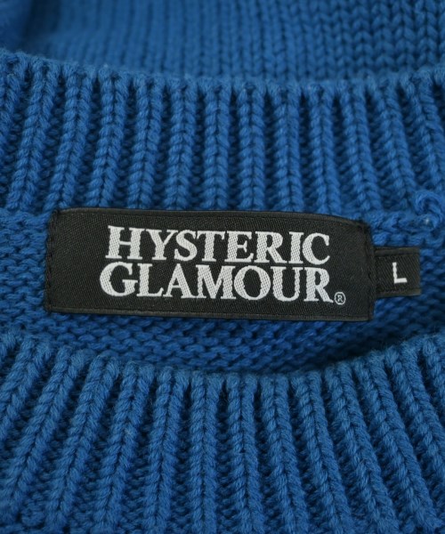 HYSTERIC GLAMOUR（ヒステリックグラマー）ニット・セーター 青 サイズ:L メンズ/2200716784067
