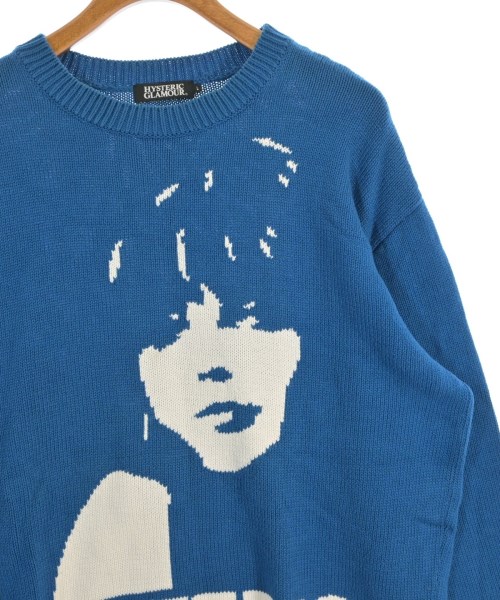 HYSTERIC GLAMOUR（ヒステリックグラマー）ニット・セーター 青 サイズ:L メンズ/2200716784067