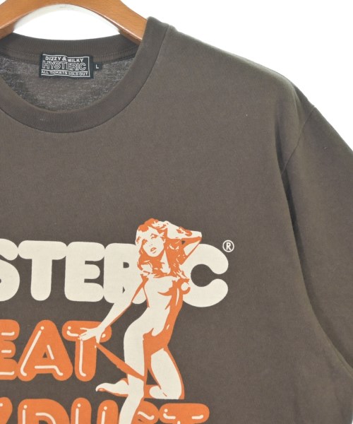 HYSTERIC GLAMOUR（ヒステリックグラマー）Tシャツ・カットソー 茶 サイズ:L メンズ/2200717198016