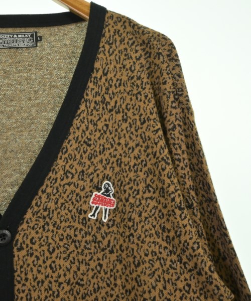 HYSTERIC GLAMOUR（ヒステリックグラマー）カーディガン 茶 サイズ:L メンズ/2200714078021