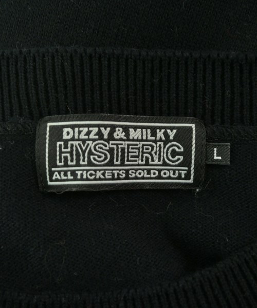 HYSTERIC GLAMOUR（ヒステリックグラマー）ニット・セーター 黒 サイズ:L メンズ/2200714078038
