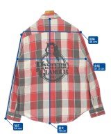 HYSTERIC GLAMOUR（ヒステリックグラマー）カジュアルシャツ 赤 サイズ:L メンズ/2200714078076