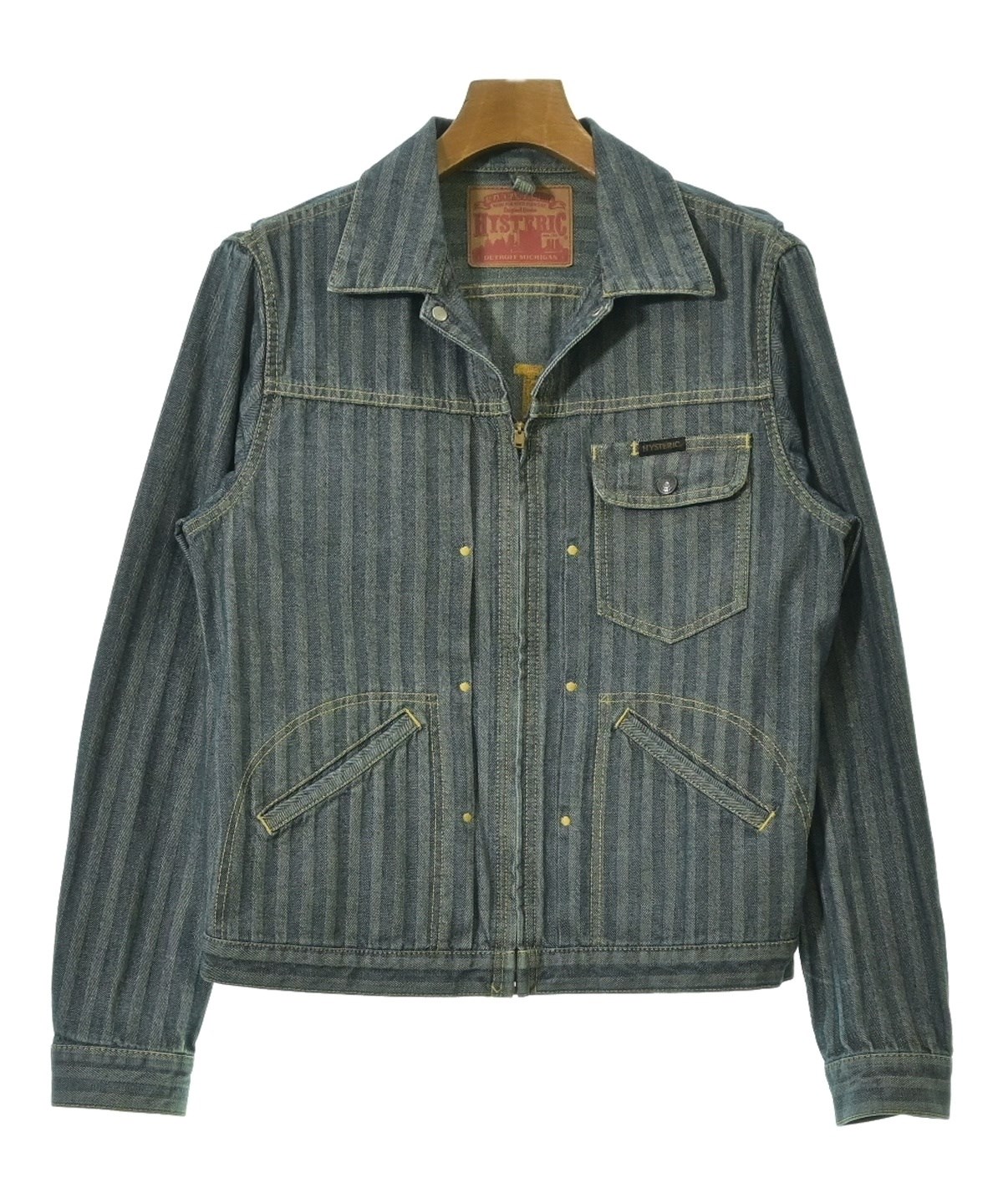 HYSTERIC GLAMOUR（ヒステリックグラマー）デニムジャケット 紺 サイズ