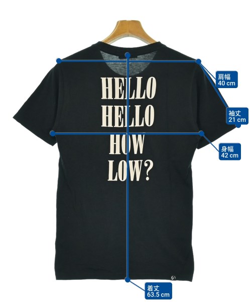 HYSTERIC GLAMOUR（ヒステリックグラマー）Tシャツ・カットソー 黒 サイズ:S メンズ/2200633423476