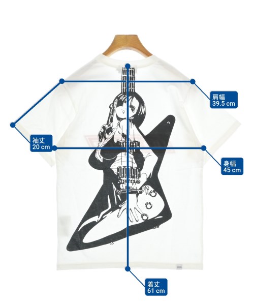 HYSTERIC GLAMOUR（ヒステリックグラマー）Tシャツ・カットソー 白 サイズ:S メンズ/2200647282014