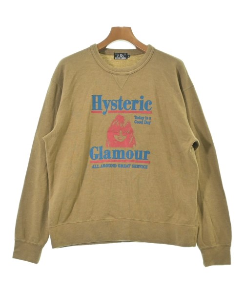 HYSTERIC GLAMOUR(ヒステリックグラマー)スウェット 茶 サイズ:L/2200647522042