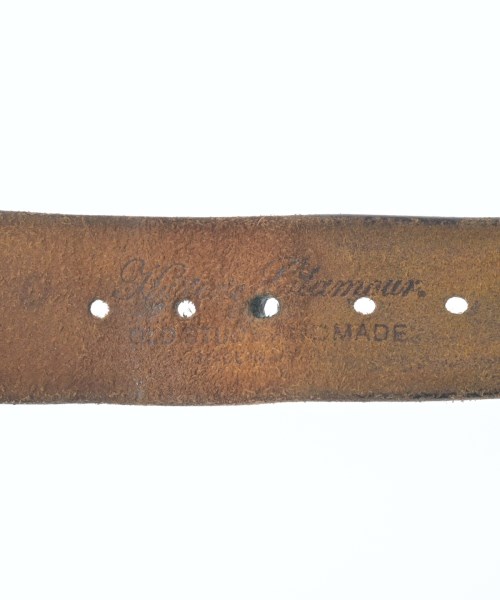 HYSTERIC GLAMOUR（ヒステリックグラマー）ベルト 茶 サイズ:M メンズ/2200648084020