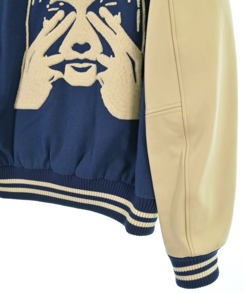 HYSTERIC GLAMOUR（ヒステリックグラマー）スタジャン 青 サイズ:M メンズ/2200648782032