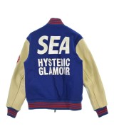 HYSTERIC GLAMOUR（ヒステリックグラマー）スタジャン 青 サイズ:S メンズ/2200648782049