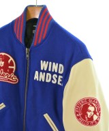 HYSTERIC GLAMOUR（ヒステリックグラマー）スタジャン 青 サイズ:S メンズ/2200648782049