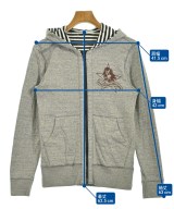 HYSTERIC GLAMOUR（ヒステリックグラマー）パーカー グレー サイズ:S メンズ/2200643652279