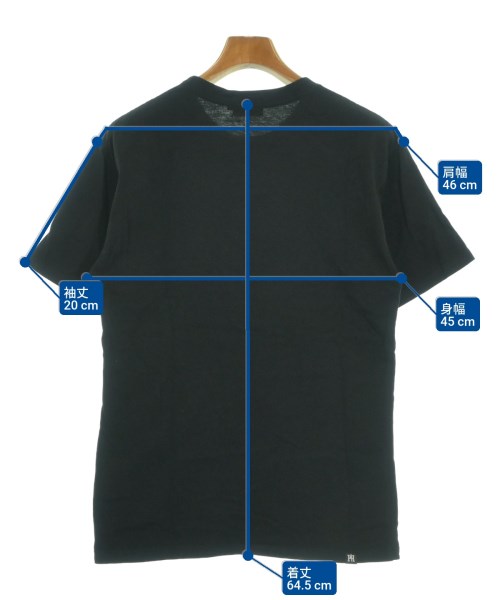 HYSTERIC GLAMOUR（ヒステリックグラマー）Tシャツ・カットソー 黒 サイズ:S メンズ/2200643652293