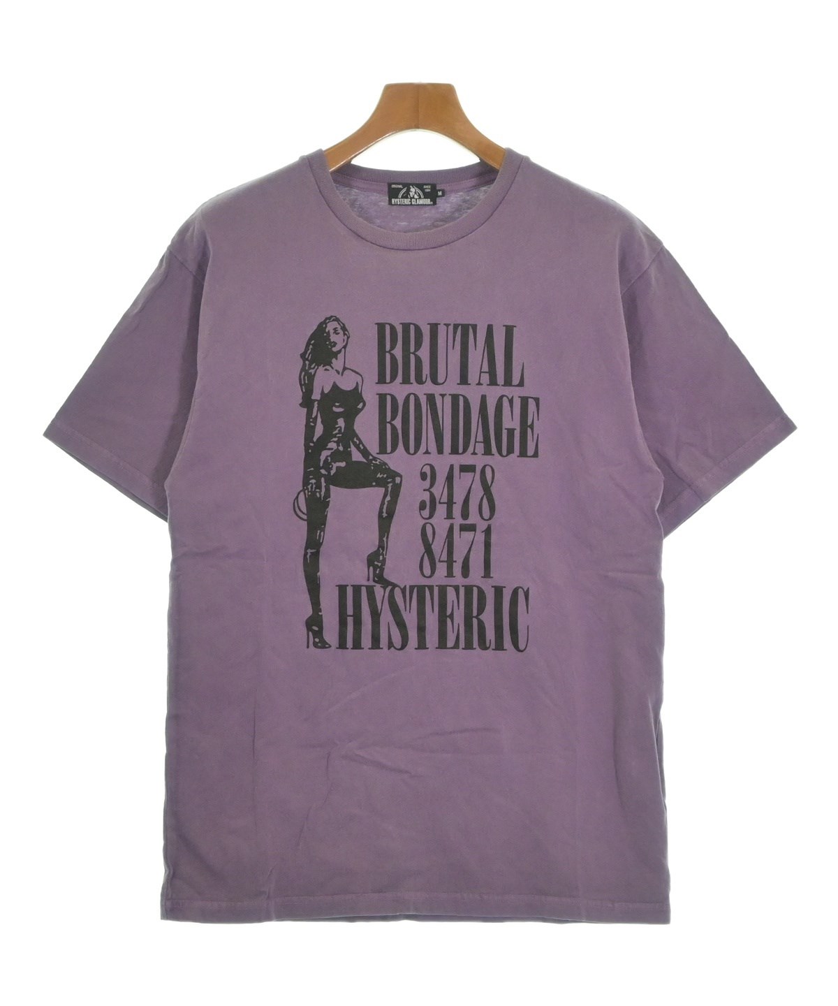 最安値！！ヒステリックグラマー Tシャツ 1968年デザイン HYSTERIC GLAMOUR（ヒステリックグラマー）Tシャツ・カットソー 紫