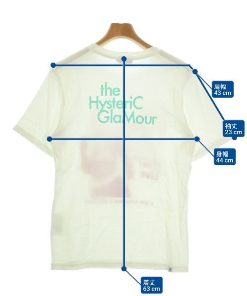 HYSTERIC GLAMOUR（ヒステリックグラマー）Tシャツ・カットソー 白 サイズ:S メンズ/2200643652361