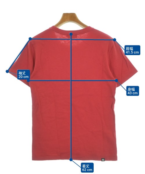 HYSTERIC GLAMOUR（ヒステリックグラマー）Tシャツ・カットソー 赤 サイズ:S メンズ/2200643652446