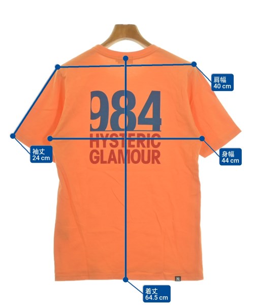 HYSTERIC GLAMOUR（ヒステリックグラマー）Tシャツ・カットソー オレンジ サイズ:S メンズ/2200643652477