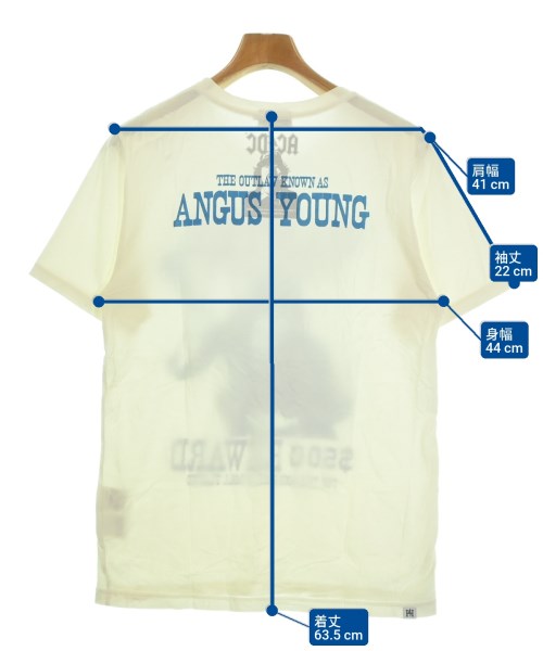 HYSTERIC GLAMOUR（ヒステリックグラマー）Tシャツ・カットソー 白 サイズ:S メンズ/2200643652651