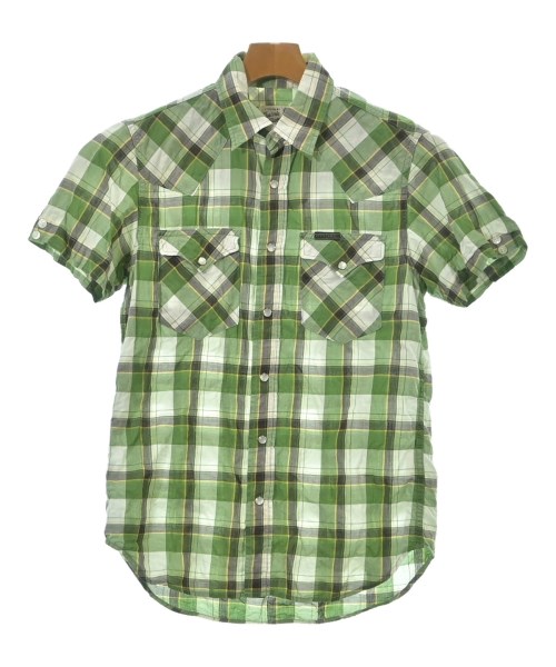 HYSTERIC GLAMOUR(ヒステリックグラマー)カジュアルシャツ 緑 サイズ:M/2200643652675