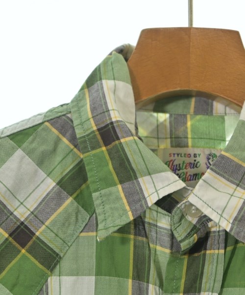 HYSTERIC GLAMOUR（ヒステリックグラマー）カジュアルシャツ 緑 サイズ:M メンズ/2200643652675