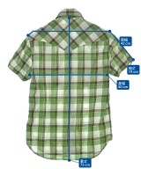 HYSTERIC GLAMOUR（ヒステリックグラマー）カジュアルシャツ 緑 サイズ:M メンズ/2200643652675