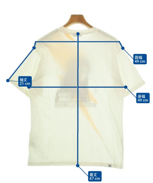 HYSTERIC GLAMOUR（ヒステリックグラマー）Tシャツ・カットソー 白 サイズ:M メンズ/2200643652767