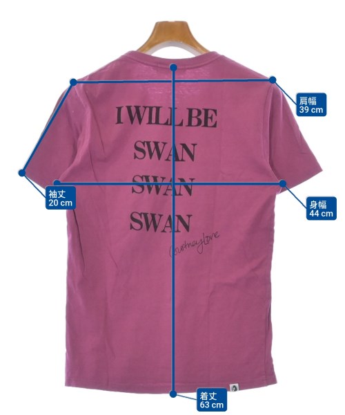 HYSTERIC GLAMOUR（ヒステリックグラマー）Tシャツ・カットソー ピンク サイズ:S メンズ/2200650952010