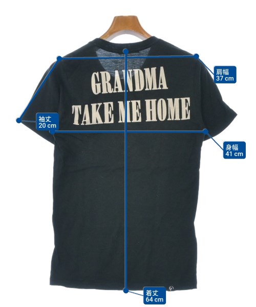 HYSTERIC GLAMOUR（ヒステリックグラマー）Tシャツ・カットソー 黒 サイズ:S メンズ/2200650952027