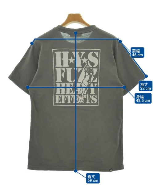 HYSTERIC GLAMOUR（ヒステリックグラマー）Tシャツ・カットソー グレー サイズ:M メンズ/2200703195012