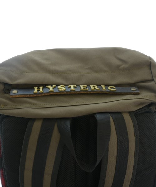 HYSTERIC GLAMOUR（ヒステリックグラマー）バックパック・リュック カーキ サイズ:- メンズ/2200704251762