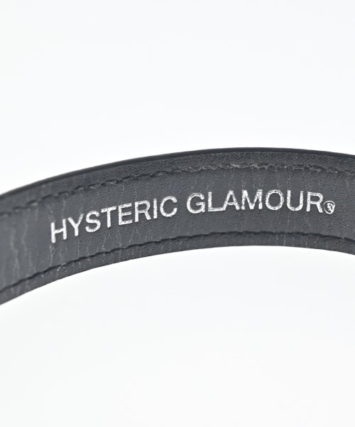 HYSTERIC GLAMOUR（ヒステリックグラマー）ブレスレット・バングル 黒 サイズ:- メンズ/2200704523432