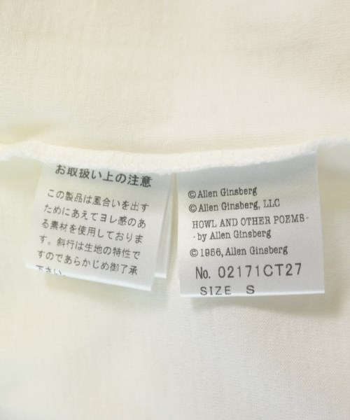 HYSTERIC GLAMOUR（ヒステリックグラマー）Tシャツ・カットソー 白 サイズ:S メンズ/2200708779019