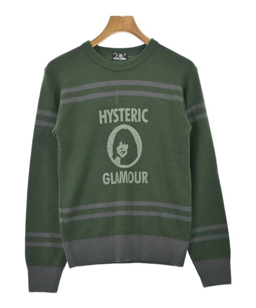 HYSTERIC GLAMOUR(ヒステリックグラマー)ニット・セーター カーキ サイズ:S/2200662532033