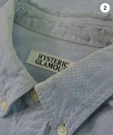 HYSTERIC GLAMOUR（ヒステリックグラマー）カジュアルシャツ 青 サイズ:L メンズ/2200662711100