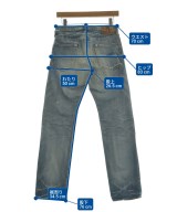 HYSTERIC GLAMOUR（ヒステリックグラマー）デニムパンツ 紺 サイズ:28(S位) メンズ/2200661351086