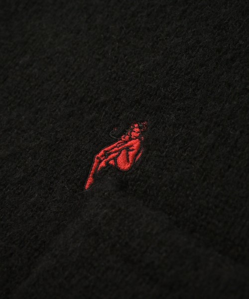 HYSTERIC GLAMOUR（ヒステリックグラマー）ニット・セーター 黒 サイズ:L メンズ/2200663645039