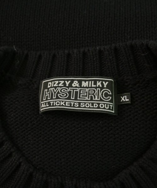 HYSTERIC GLAMOUR（ヒステリックグラマー）ニット・セーター 黒 サイズ:XL メンズ/2200663645046