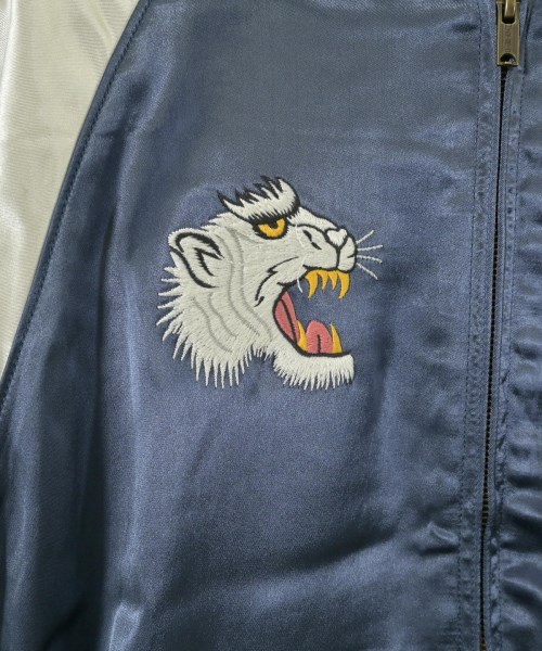 HYSTERIC GLAMOUR（ヒステリックグラマー）スタジャン 紺 サイズ:L メンズ/2200665941030