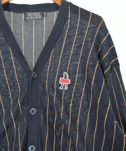 HYSTERIC GLAMOUR（ヒステリックグラマー）カーディガン 紺 サイズ:XL メンズ/2200667360020