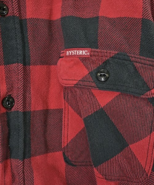 HYSTERIC GLAMOUR（ヒステリックグラマー）カジュアルシャツ 赤 サイズ:XL メンズ/2200667360037