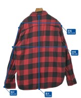 HYSTERIC GLAMOUR（ヒステリックグラマー）カジュアルシャツ 赤 サイズ:XL メンズ/2200667360037