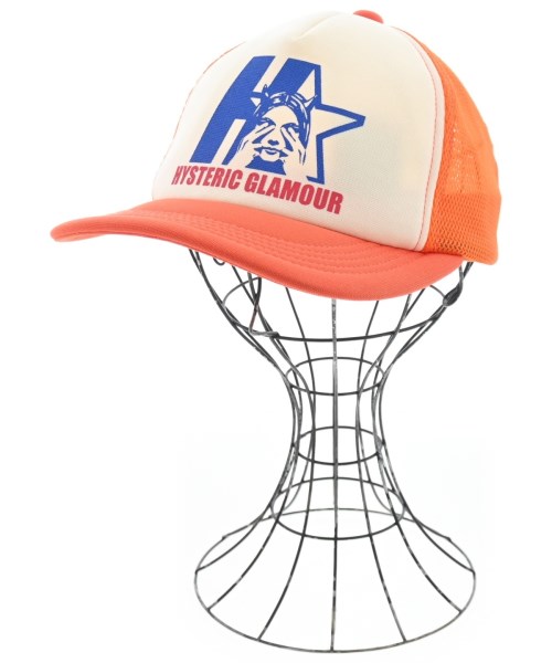 HYSTERIC GLAMOUR(ヒステリックグラマー)キャップ オレンジ サイズ:F/2200667970038